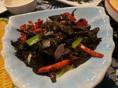火腿炒奶浆菌-滇道云南特色料理(康定路店)