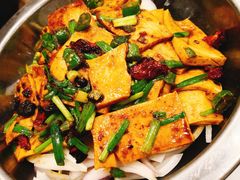 干锅千页豆腐-海富荣·锅贴·陕菜家常菜(阳光城店)