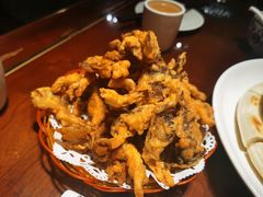 椒盐蘑菇-老兰家传统烧烤炒菜泡馍(小南门店)