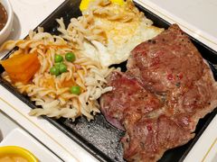 喜马拉雅玫瑰盐牛排-诺丁牛排披萨自助餐厅(汕头苏宁店)