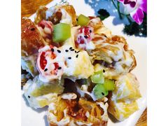 菠萝油条虾-去茶去餐厅(中央大街店)