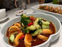 凉拌黄瓜皮蛋-上上席川菜(凯德乐峰广场店)