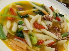 海鲜面疙瘩-1718食尚馆·太湖菜(龙之梦太湖古镇店)