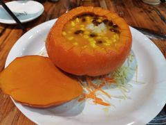 五谷杂粮金瓜盅-绿雅居原生态农庄(小涌店)