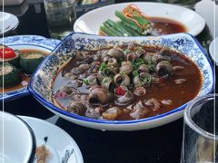 -七的湖·晚芳亭·阳澄湖农家菜·大闸蟹(莲花岛店)