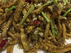 干香茶树菇-刘胖子家常菜·蹄花焖藕(中南店)