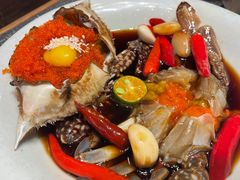 -草家酱蟹炭火烤肉店(珲春南路一店)