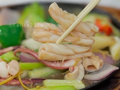 虾酱啫鲜鱿-醉贤居