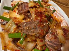 泡菜拌酱牛肉-长寿参鸡汤(朝韩风情街店)