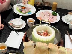 -得意咚瓜·顺德鱼生·冬瓜盅火锅