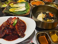 -草家酱蟹炭火烤肉店(珲春南路一店)