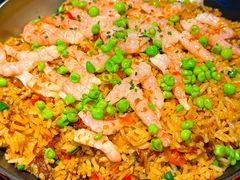 北极甜虾炒饭｜自制葡国酱-Bistro 63 创意融合料理(广粤天地店)