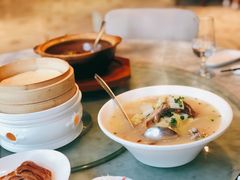 果木烤鸭二吃之鸭骨汤-漢舍中国菜馆(889广场店)