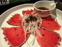 薄切柚香生牛肉-松鹤精致料理(五一中路店)