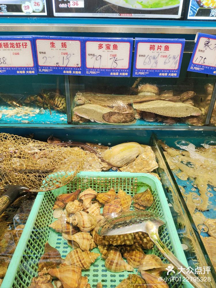 想吃海鲜的来日月明品种齐全