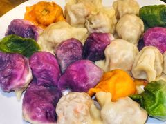 紫甘蓝锅巴馅饺子-宝源饺子(麦子店街店)