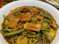 压锅焖芸豆土豆排骨-小平岛開海水饺(浑南店)