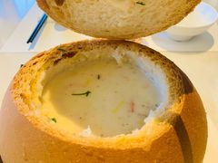 海鲜鲜周打面包汤-港丽餐厅(高德置地店)