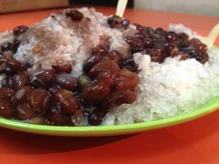红豆炼乳刨冰-王中王刨冰