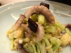 凉拌菜花八爪鱼-旺顺阁海鲜广场(亚运村店)