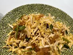 菜心拌海蜇-东舜赶海·胶东海鲜家常菜(奥体中心店)