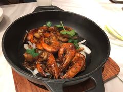 黑白胡椒虾-金椰壳· 大厨新加坡菜(壹方城店)