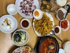 干炸鲜蘑-屋里家延边朝鲜族冷面(南园店)