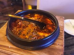 辣嫩豆腐汤-义气烤肉餐吧(大族广场店)