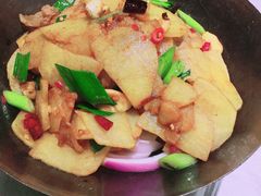 干锅土豆片-品湘楼(方庄店)
