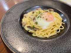 奶油培根意大利面-斯比特花园西餐厅(东方商厦店)