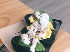 清新开放竹炭三文治-A30 BISTRO