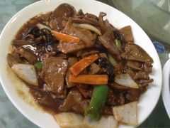 溜肝尖-添福来墨鱼饺子 · 海鲜东北菜(大连星海·黄浦路店)