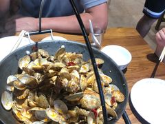 -东来菜馆•手抓海鲜家常菜•海鲜锅贴(鸽子窝店)