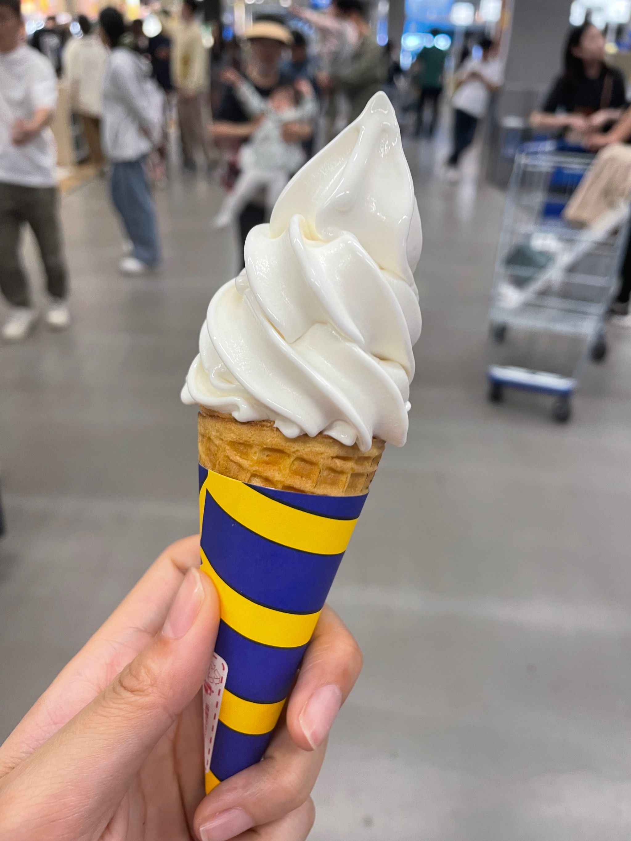 宜家冰激凌1元!