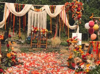 农村婚礼#橙色婚礼  两位新人宝宝因为参加