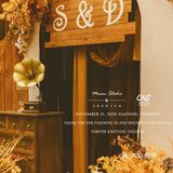 秋色系复古婚礼