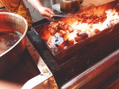 -炕锅羊肉土火锅面片大王