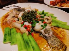鲜花椒蒸桂花鲈-猪肉婆私房菜(容桂总店)