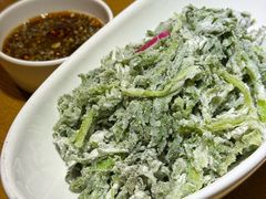 蒸茼蒿-山丹丹西北菜(金贸大厦店)