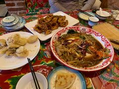 特色锅包肉-闯关东东北农家菜(崂山石老人店)