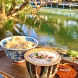 杭州新店🎋黑松露拿铁竹筒咖啡☕️偷得半日闲