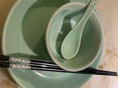 餐具摆设-绿茶餐厅(西单老佛爷店)