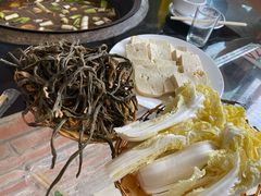 娃娃菜-姥家大锅台水库渔家
