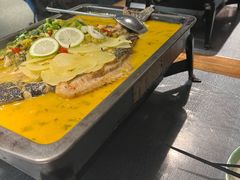 -探鱼·鲜青椒爽麻烤鱼(中天广场店)