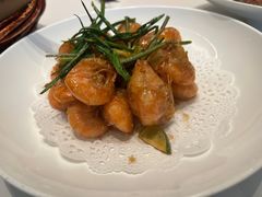 春茶油爆虾-绸乡宴酒店·融合苏帮宴(吴江店)
