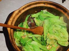 虾酱啫生菜梗-啫神·广州地标美食(北京路店)