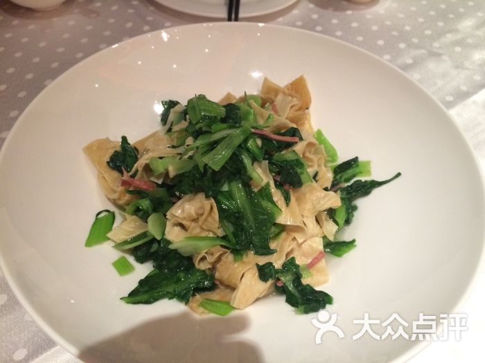 上海小南国(万体馆店)毛菜豆腐皮图片 - 第1537张