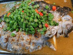 -探鱼·鲜青椒爽麻烤鱼(中天广场店)