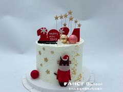 -卡比儿童蛋糕·心意定制·低脂零卡糖动物奶油FancyBALLOON(滨海店)