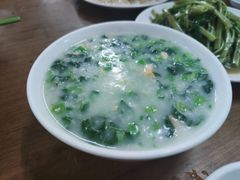 咸蛋菜芯粥-华记粥饭店(印象容桂主题风情街店)